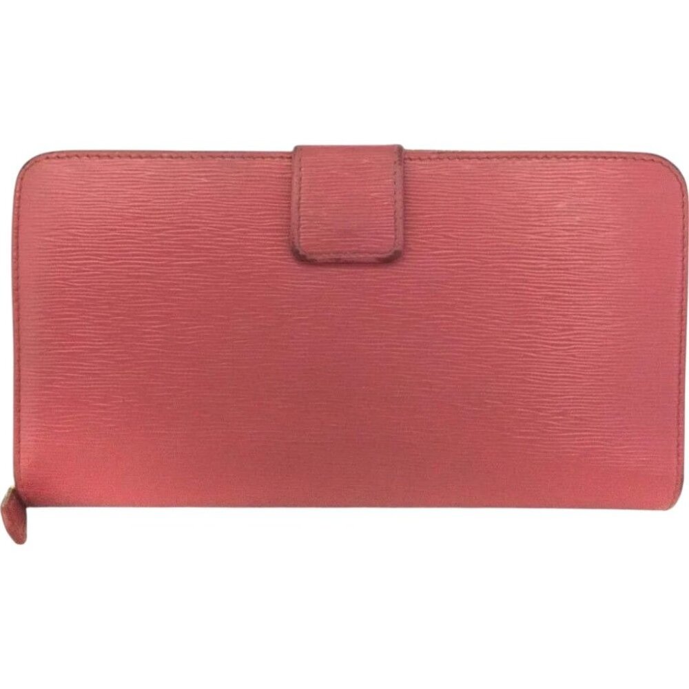 094200BH (L2) Prada Wallet Long Pink Leather - Picture 2 of 9